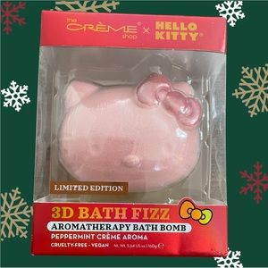 🚨Hello Kitty x The Crème Shop 3D Bath Bomb